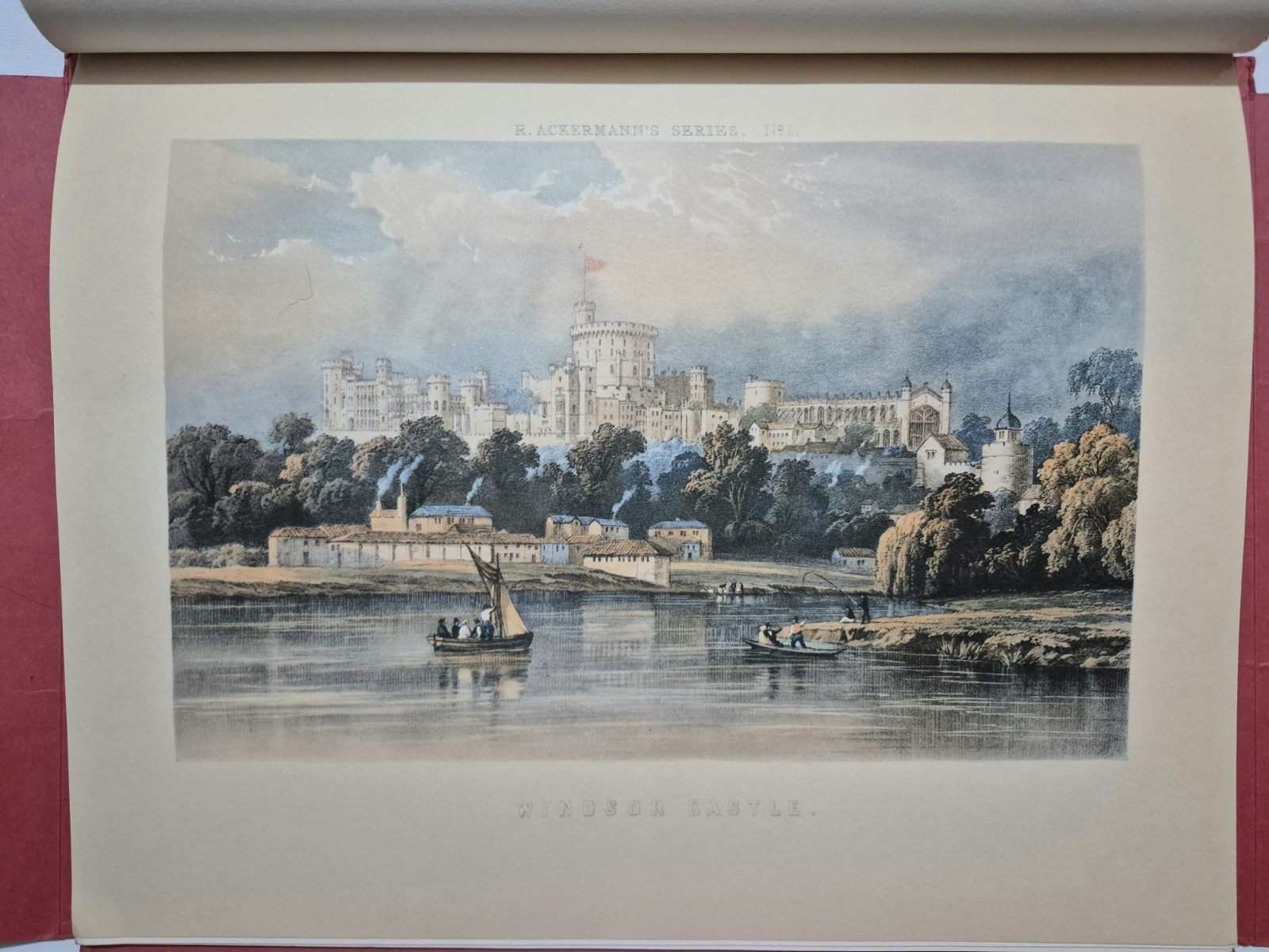 10 Coloured London Lithographs R.Ackermann’s Series 1851, Issued 1972, Rare