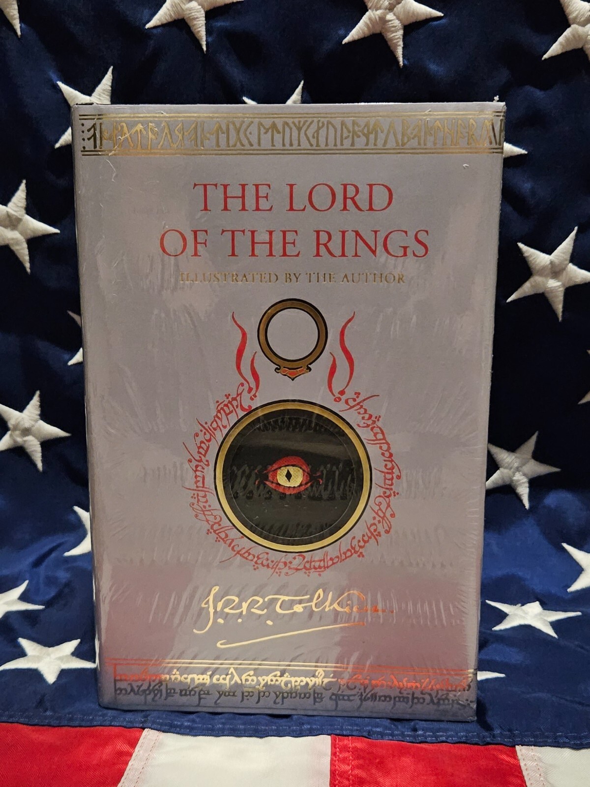 NEW SEALED JRR Tolkien Lord of the Rings Illustrated Hardcover Deluxe Edition