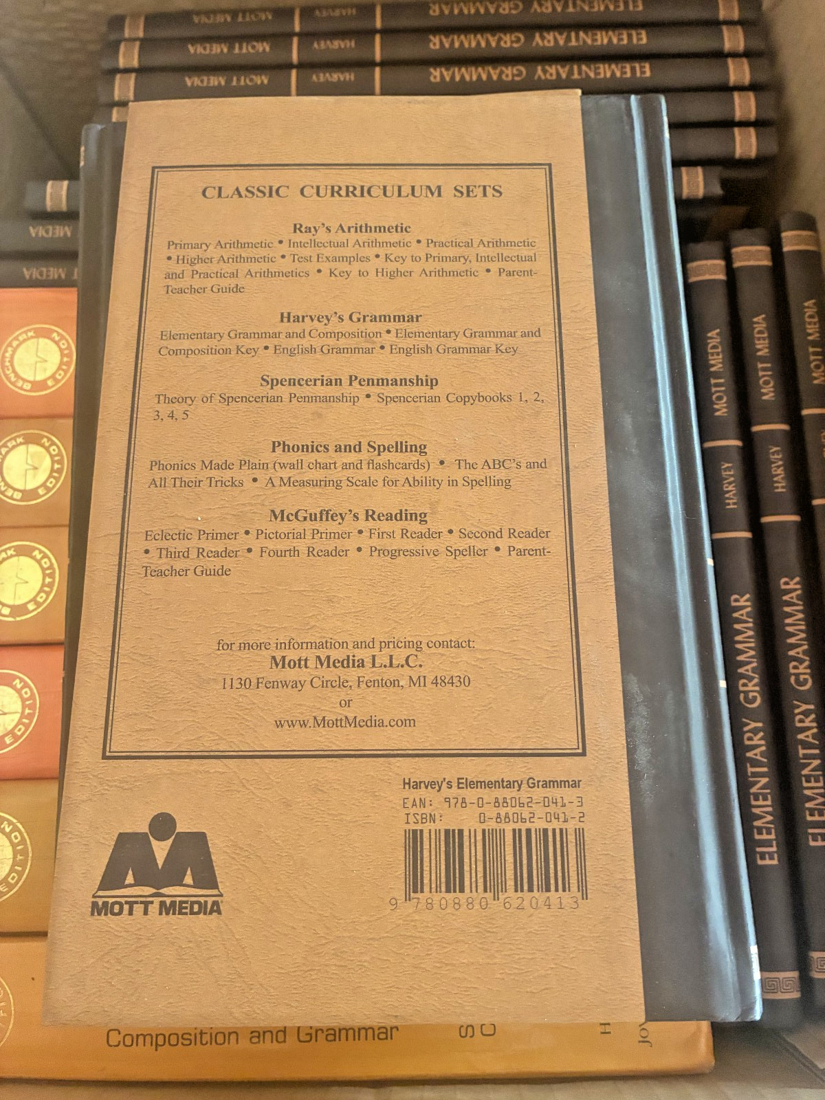 Harvey’s Language Course Ser.: Elementary Grammar and Composition by Thos W….