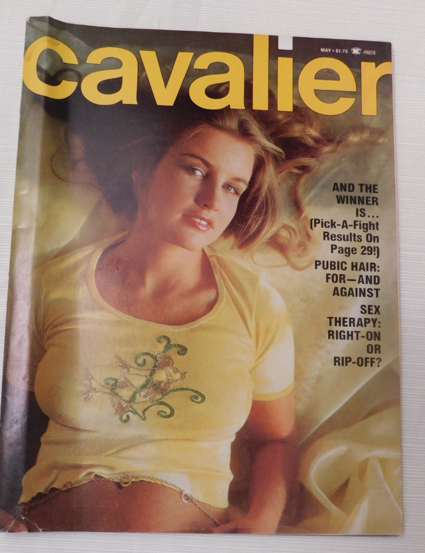 Vintage CAVALIER Magazine 1977 MAY Fiction – Models – Stories