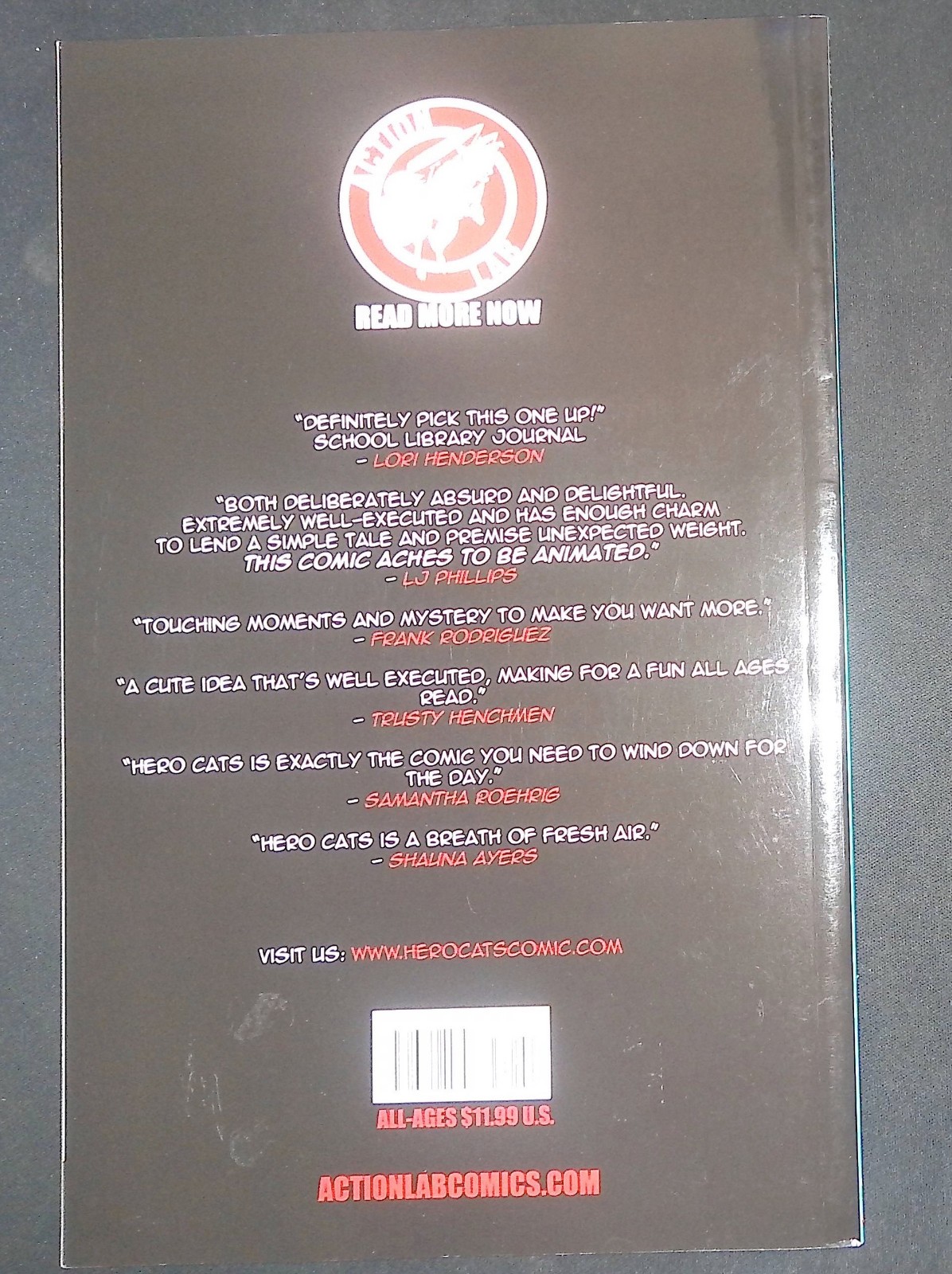 Hero Cats Of Stellar City Volume 1 Action Labs Graphic Novel