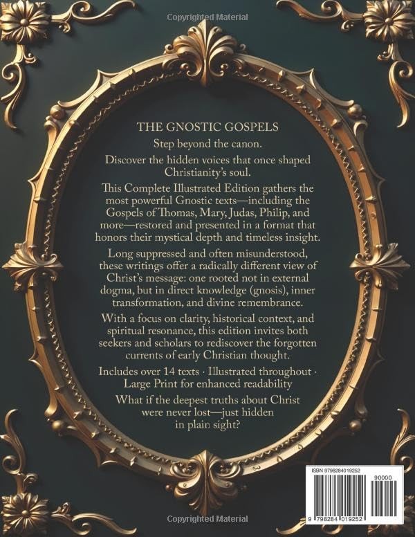 The Gnostic Gospels Complete – LARGE PRINT: Includes the Lost Gospels of Mary Ma