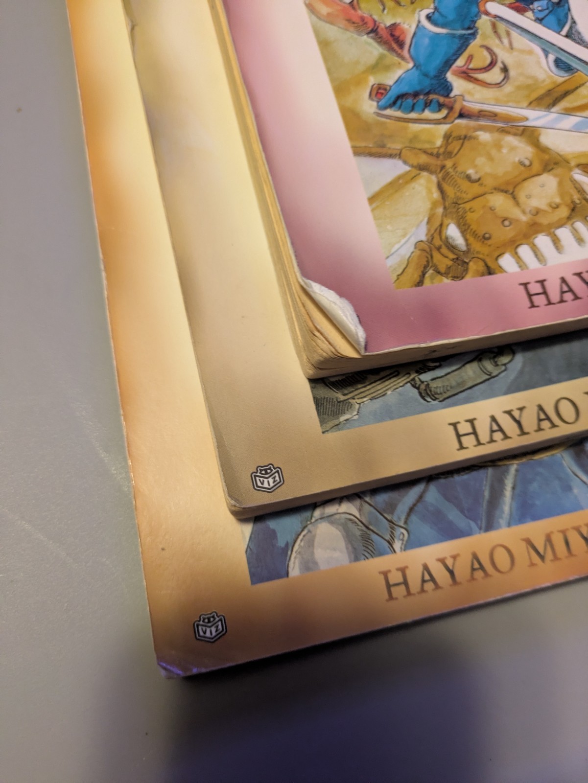 Lot of 3 Nausicaa of the Valley of the Wind Volume I, 2, 3 Library Copies
