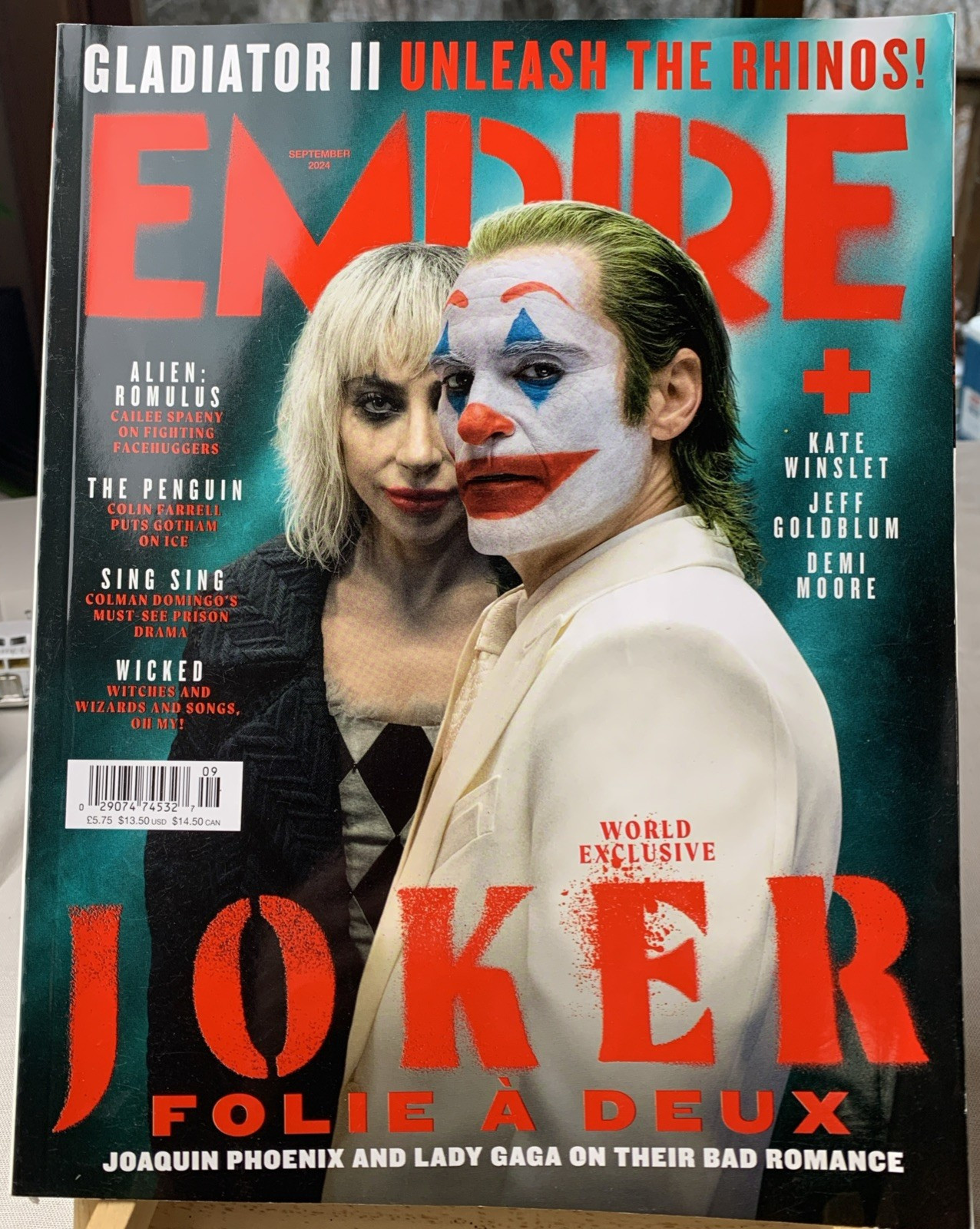 Empire Magazine Issue 431 (September 2024) Joker: Folie A Deux New
