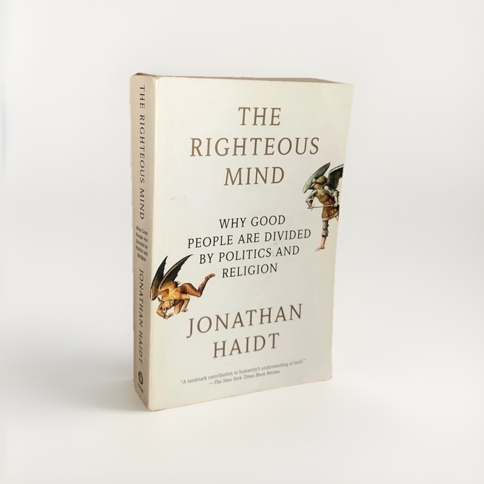 Jonathan Haidt The Righteous Mind Paperback Nonfiction