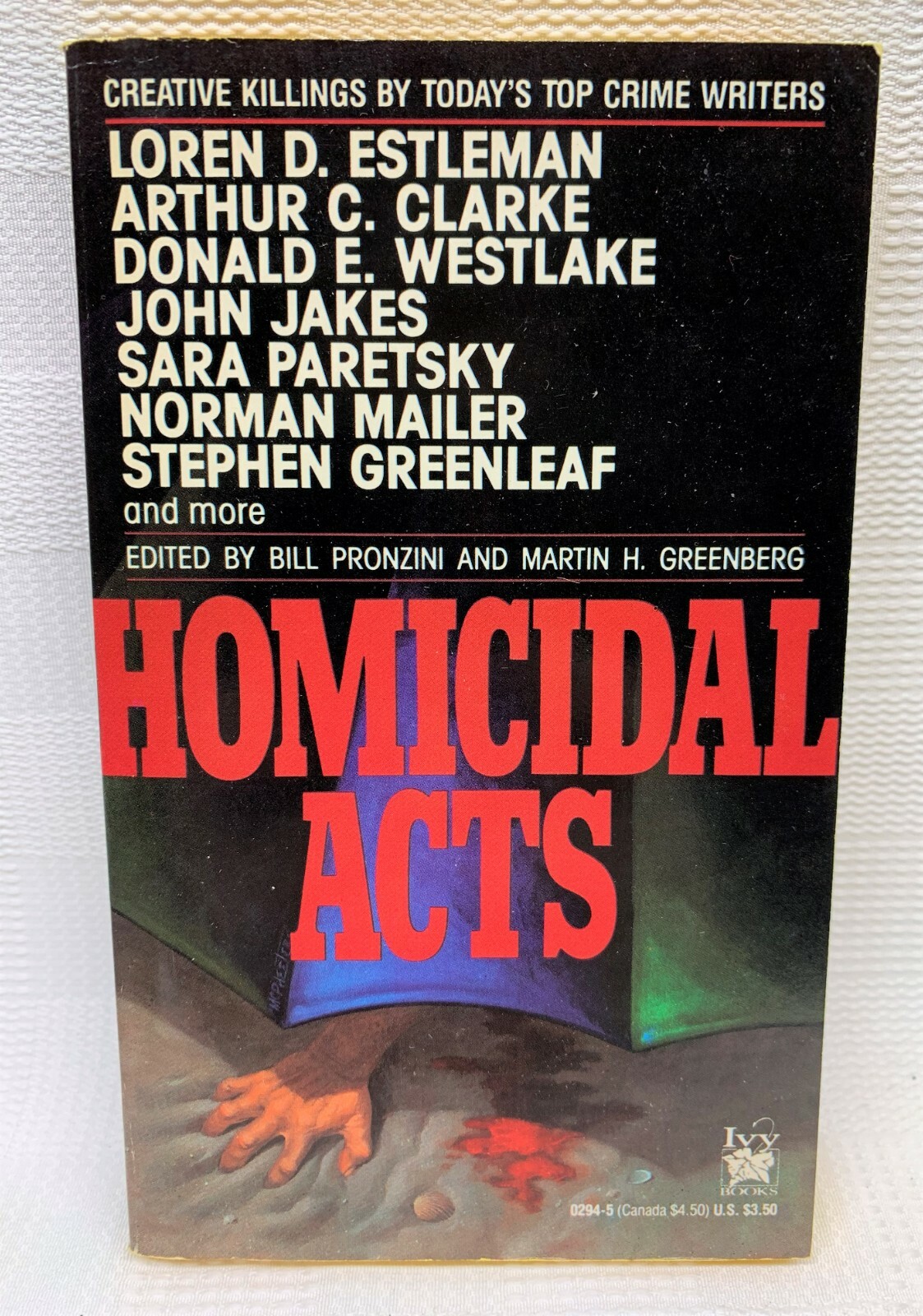 HOMICIDAL ACTS:  NEW. PAPERBACK. Creative Killings by Top Crime Writers
