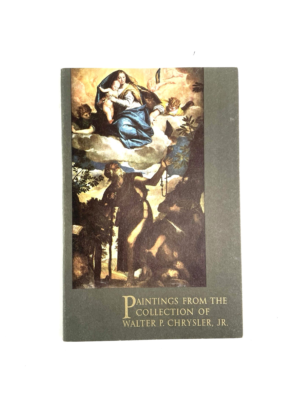 VTG 1956 Paintings From the Collection of Walter P. Chrysler Jr. 1st Edition PB
