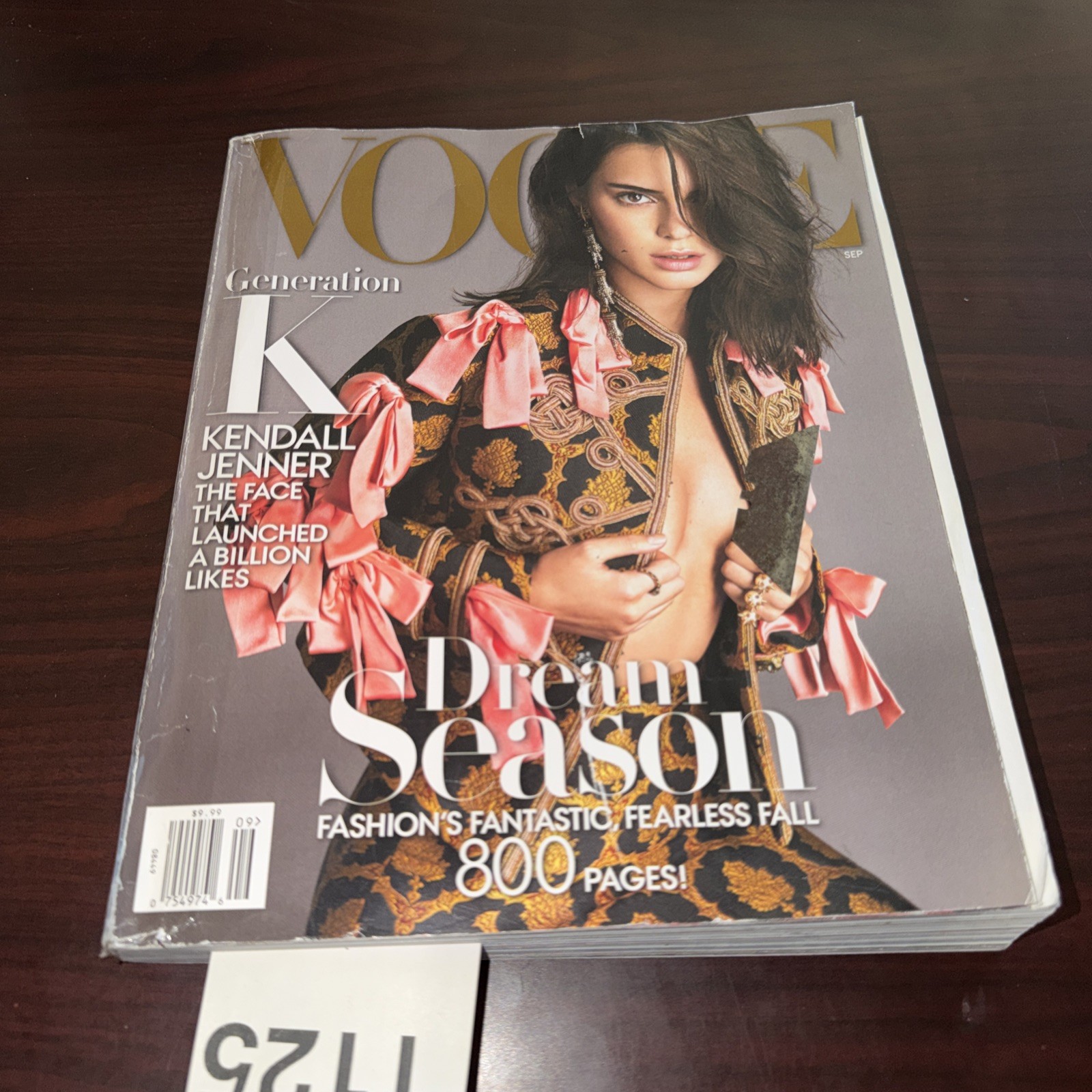 Vogue Magazine September 2016 Kendall Jenner Cover 800 Pages