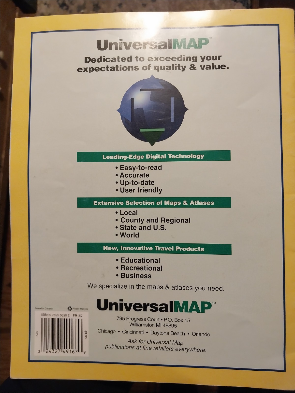 WORLD ATLAS REFERENCE EDITION UniversalMAP
