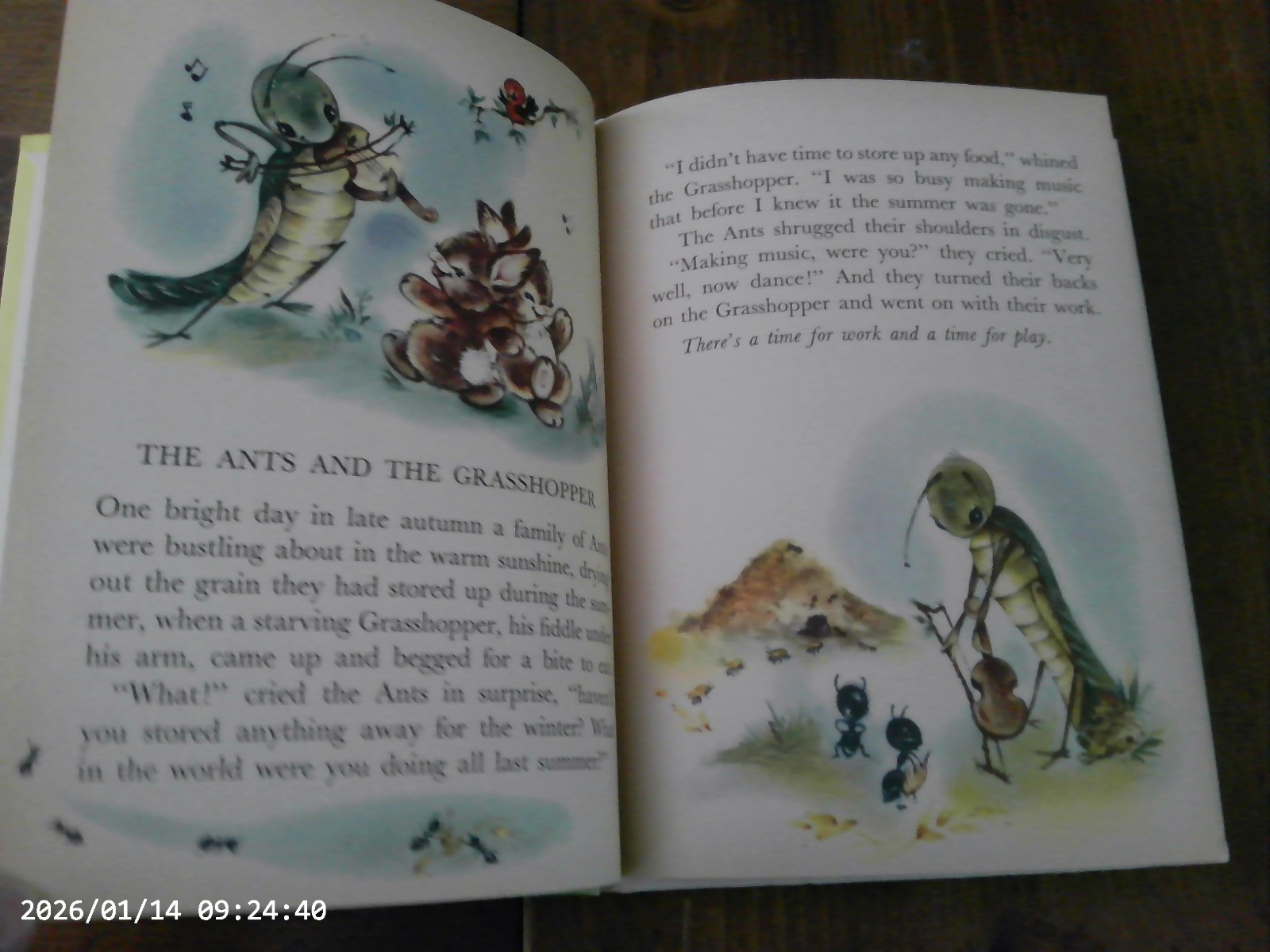 Aesop’s Fables, A Rand McNally Book,1952(VINTAGE Children’s)