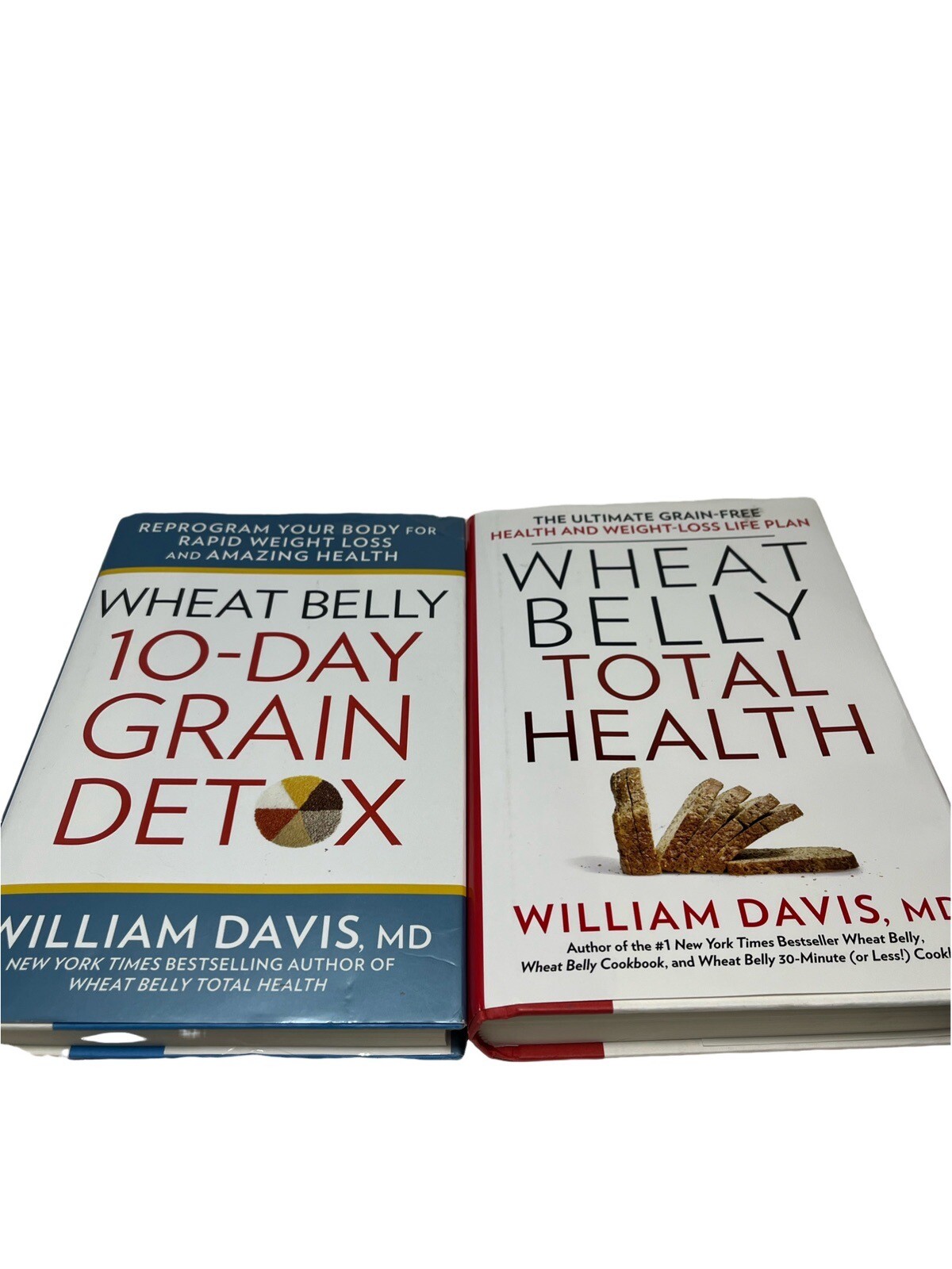 Wheat Belly 10-Day Grain Detox, And Wheat Belly Total Health, William Davis, MD