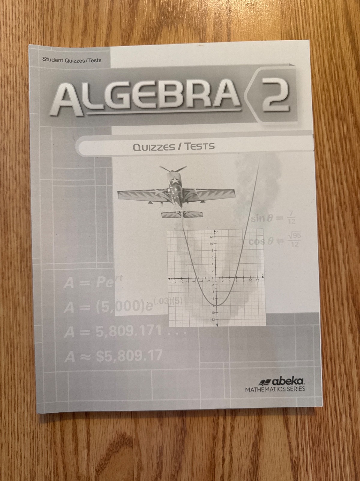Abeka Algebra 2 Textbook, Solution Key, Quiz/Test Key