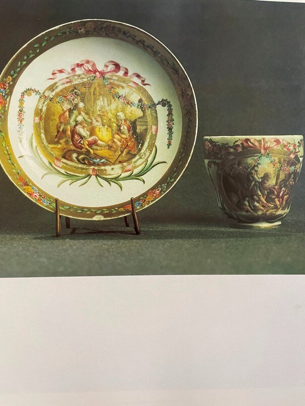 1980 RUSSIAN Porcelain: Private Factories; Русский Фарфор: Частные Заводы- Попов
