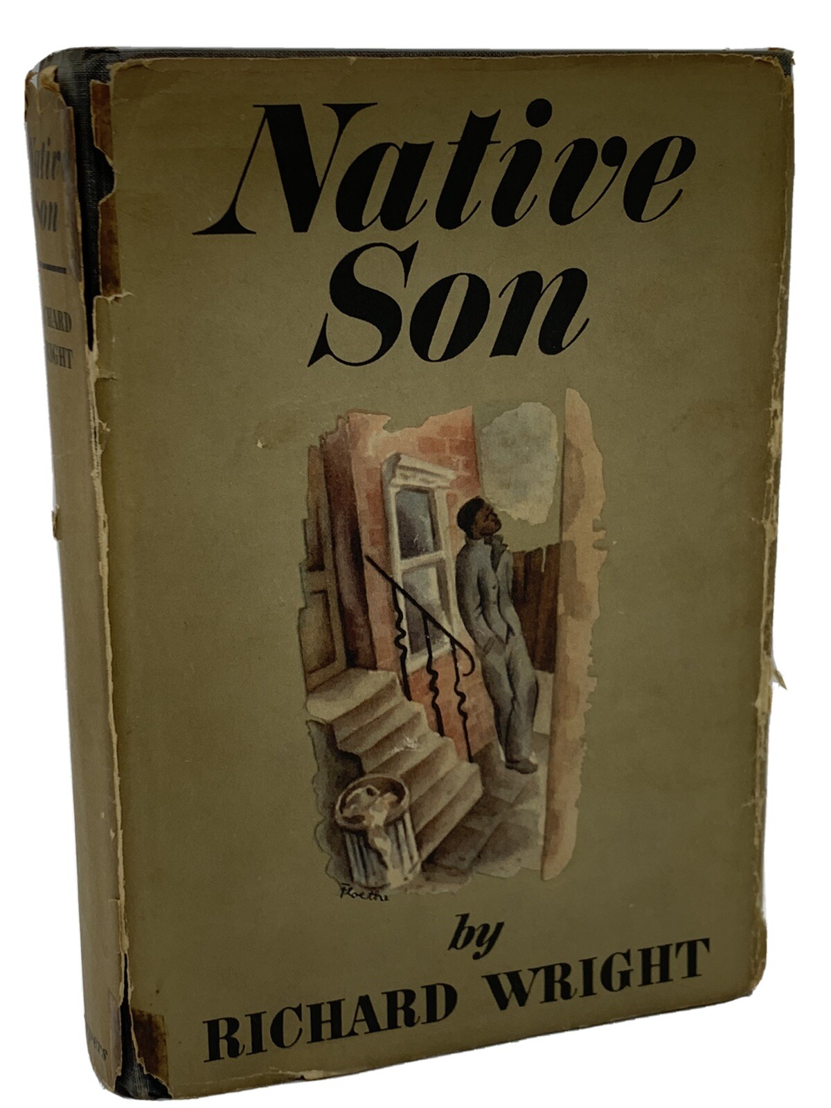 Native Son by Richard Wright 1940 Hardcover Dust Cover Jacket