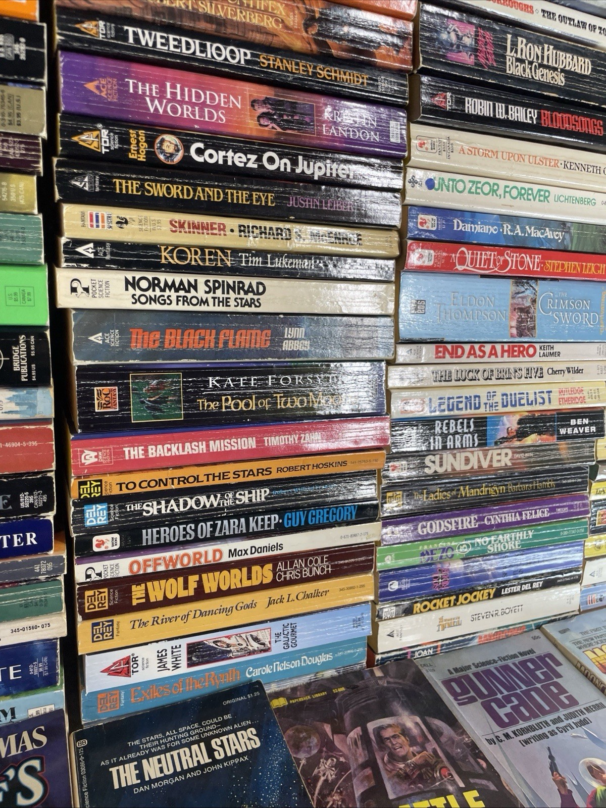 5 Pounds Assorted Science Fiction Paperback Books Mass Market Various Good