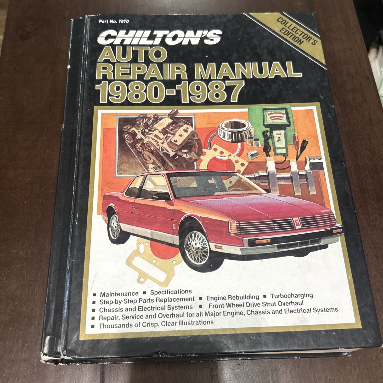 Chilton’s Auto Repair Manual 1980-1987 Vintage Collectors Edition 7670