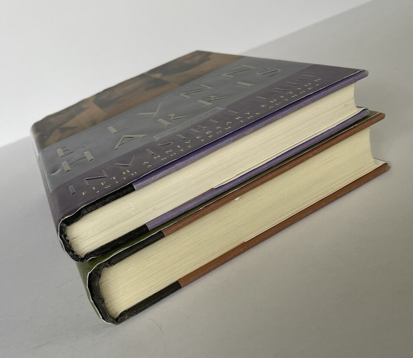 LOT x2 E. Lynn Harris Invisible Life 5th Anniv Ed. and Abide With Me, First Ed