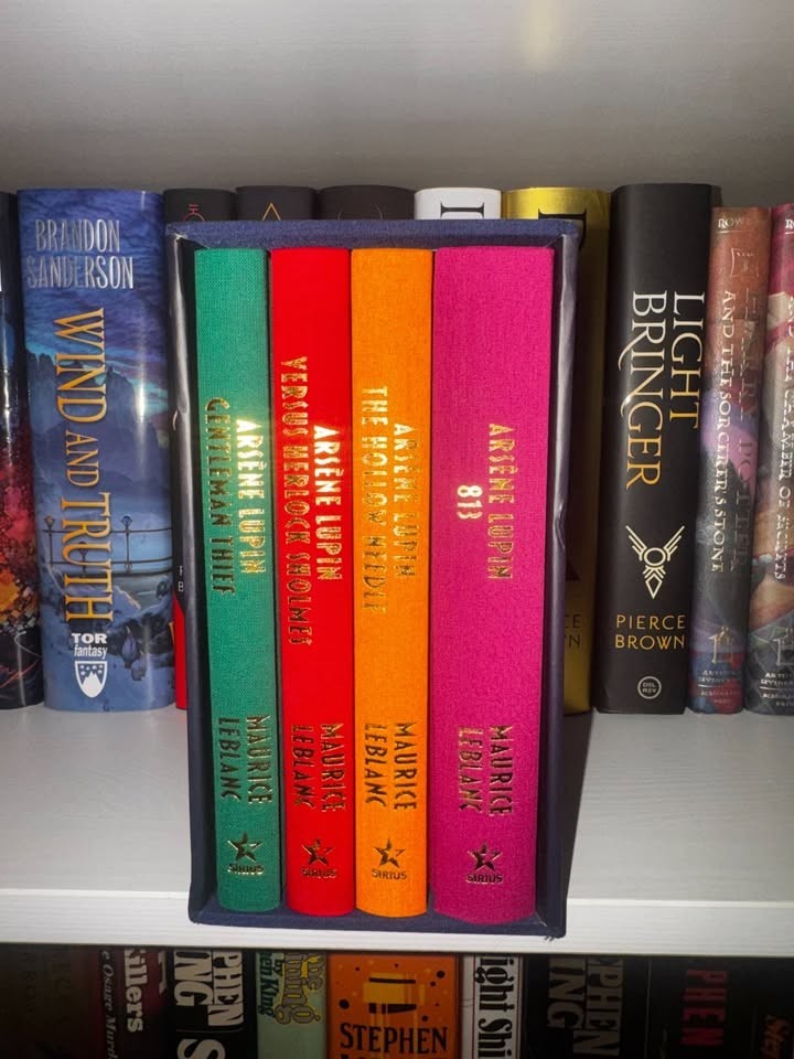 The Arsène Lupin Collection: Deluxe 4-Book Hardcover Boxed Set (Arcturus Collect