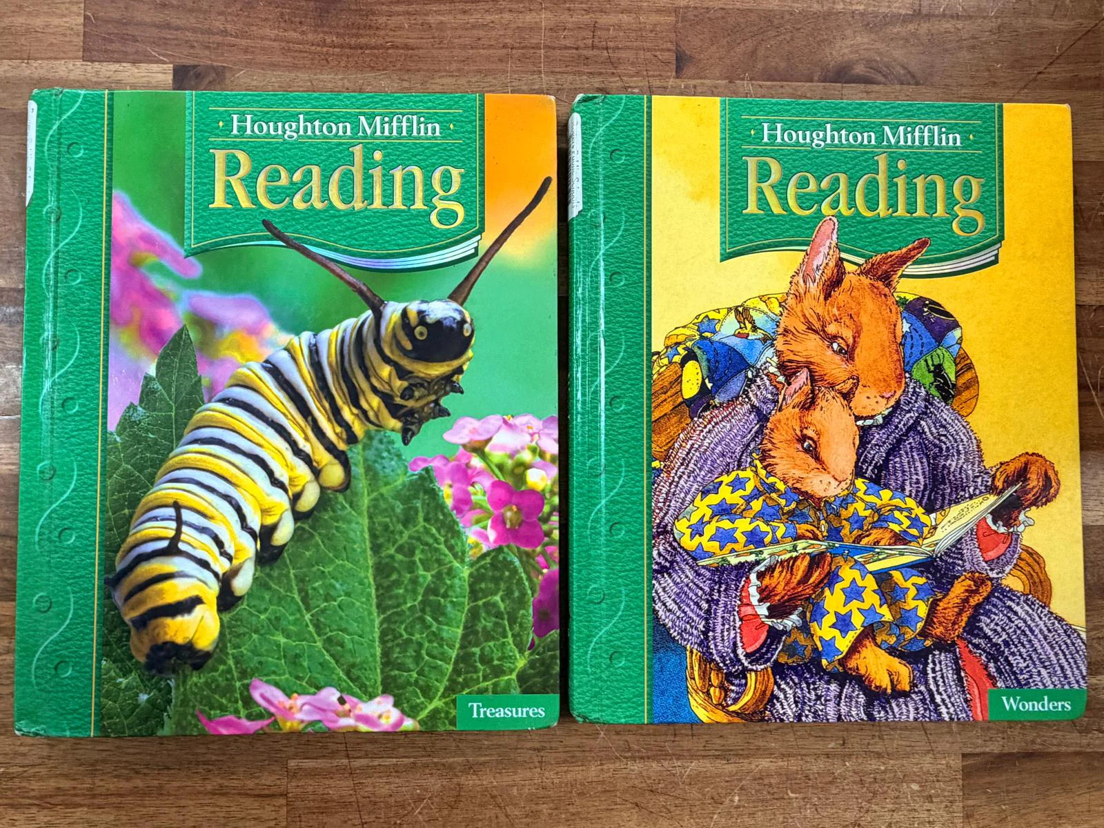 Houghton Mifflin Reading – Treasures (1.4) and Wonders (1.5)