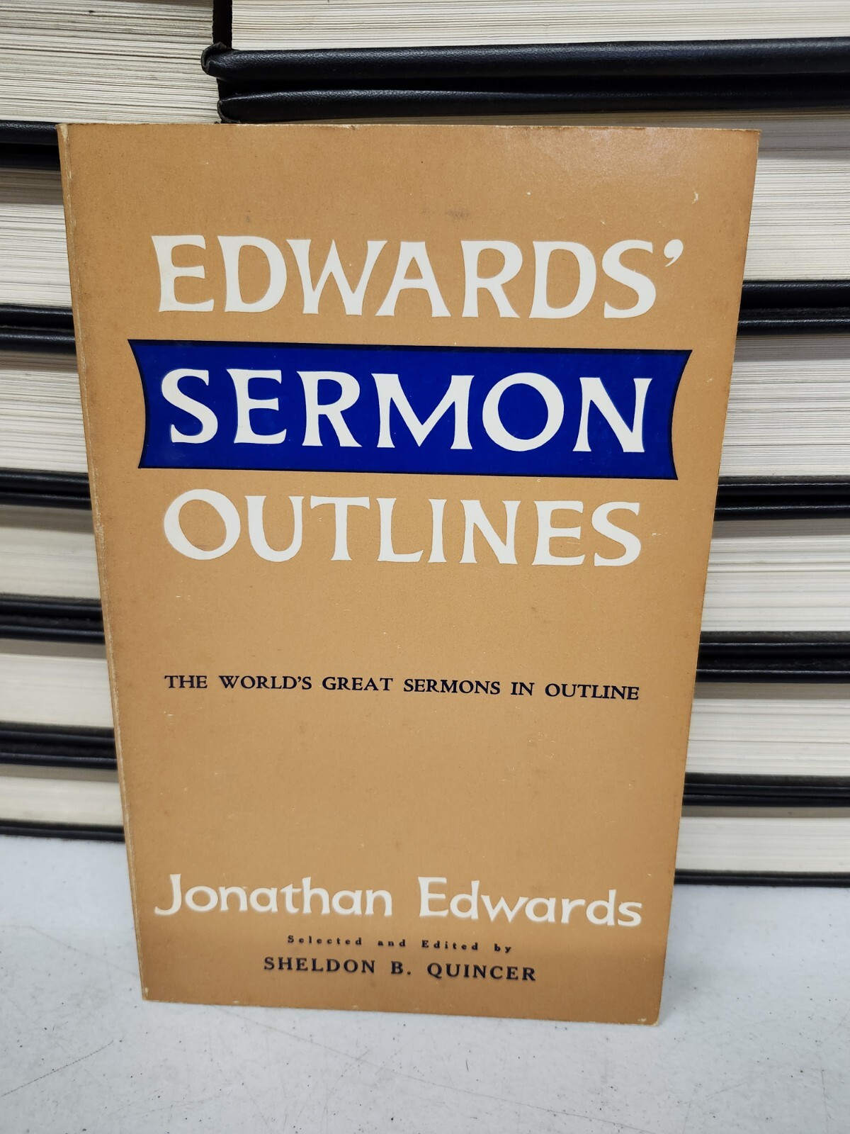 Edwards’ Sermon Outlines 1971 Christian Preaching Theology Pastor Bible Study