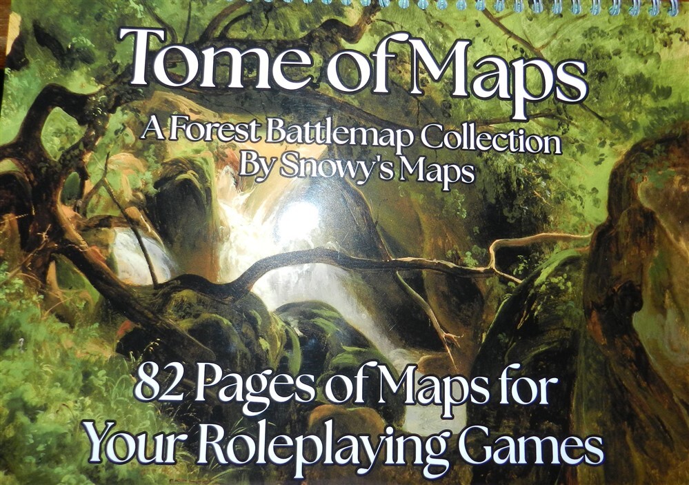 Tome Of Maps A Forest Battlemap Collection Snowy’s Map! New! 82 Pages Of Maps Fo