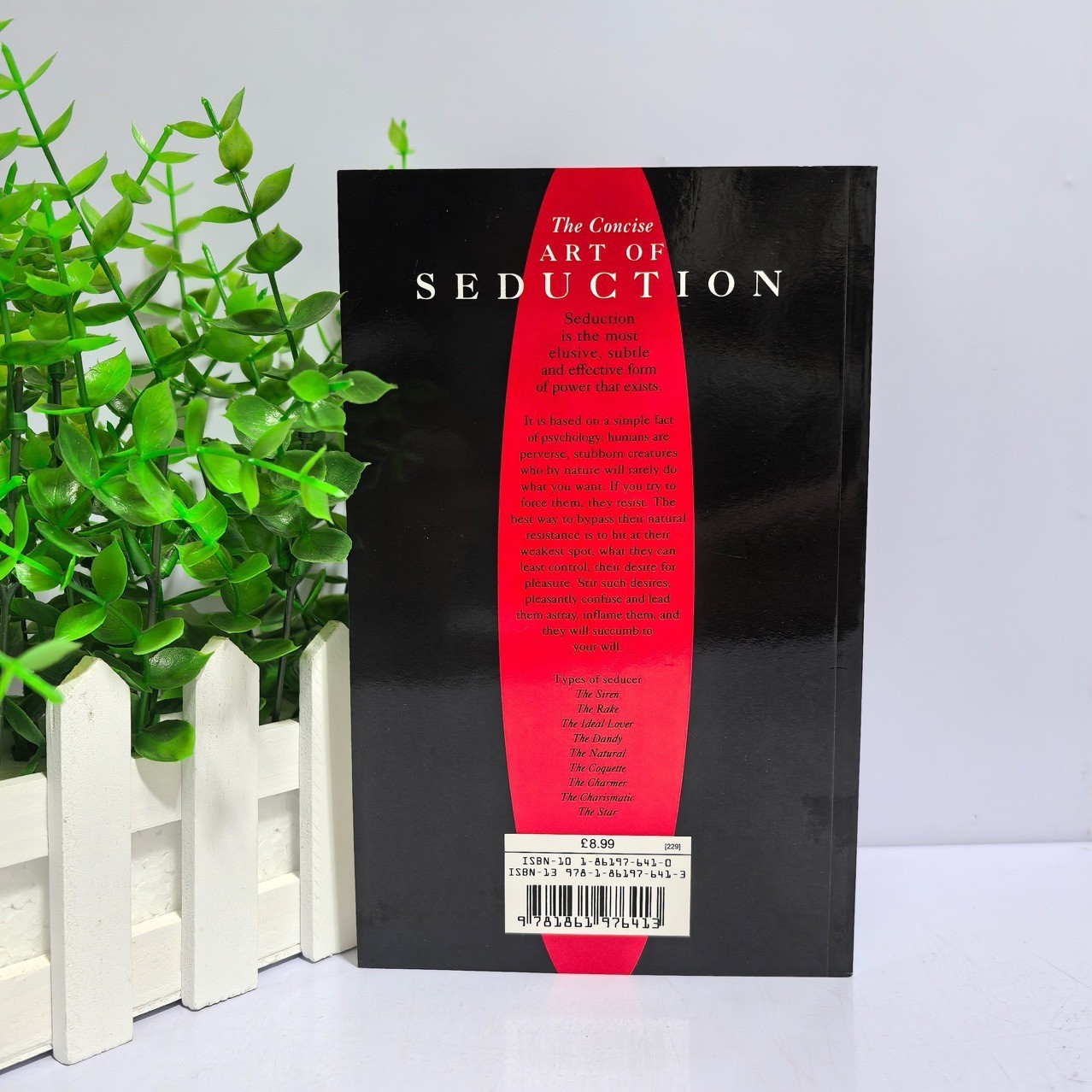 The Art of Seduction by Robert Greene Paperback Book | Dating & Power Guide