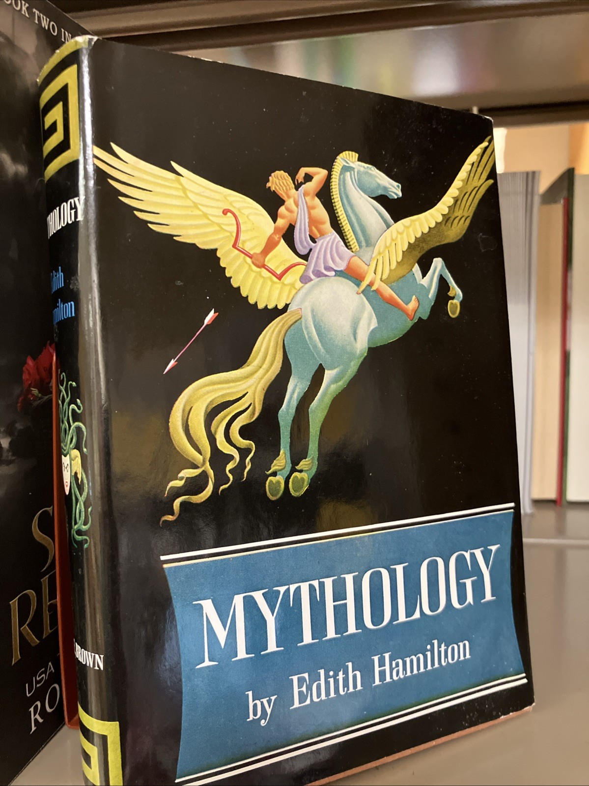 Edith Hamilton Mythology Vintage 1942 Little, Brown HC with DJ Near Fine Illustr