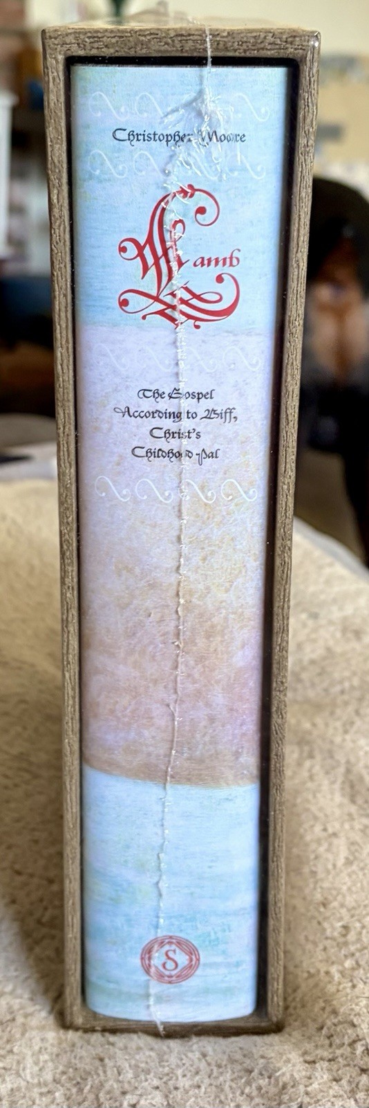 Christopher Moore LAMB Signed Artist Ed SUNTUP Slipcased OUT PRINT Shrinkwrap