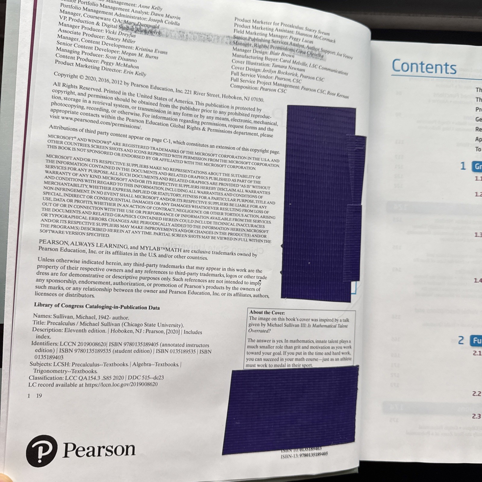 Precalculus by Michael Sullivan (2019, Hardcover)