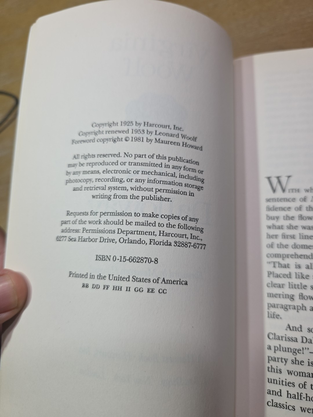 Mrs. Dalloway : The Virginia Woolf Library Authorized Edition by Virginia Woolf