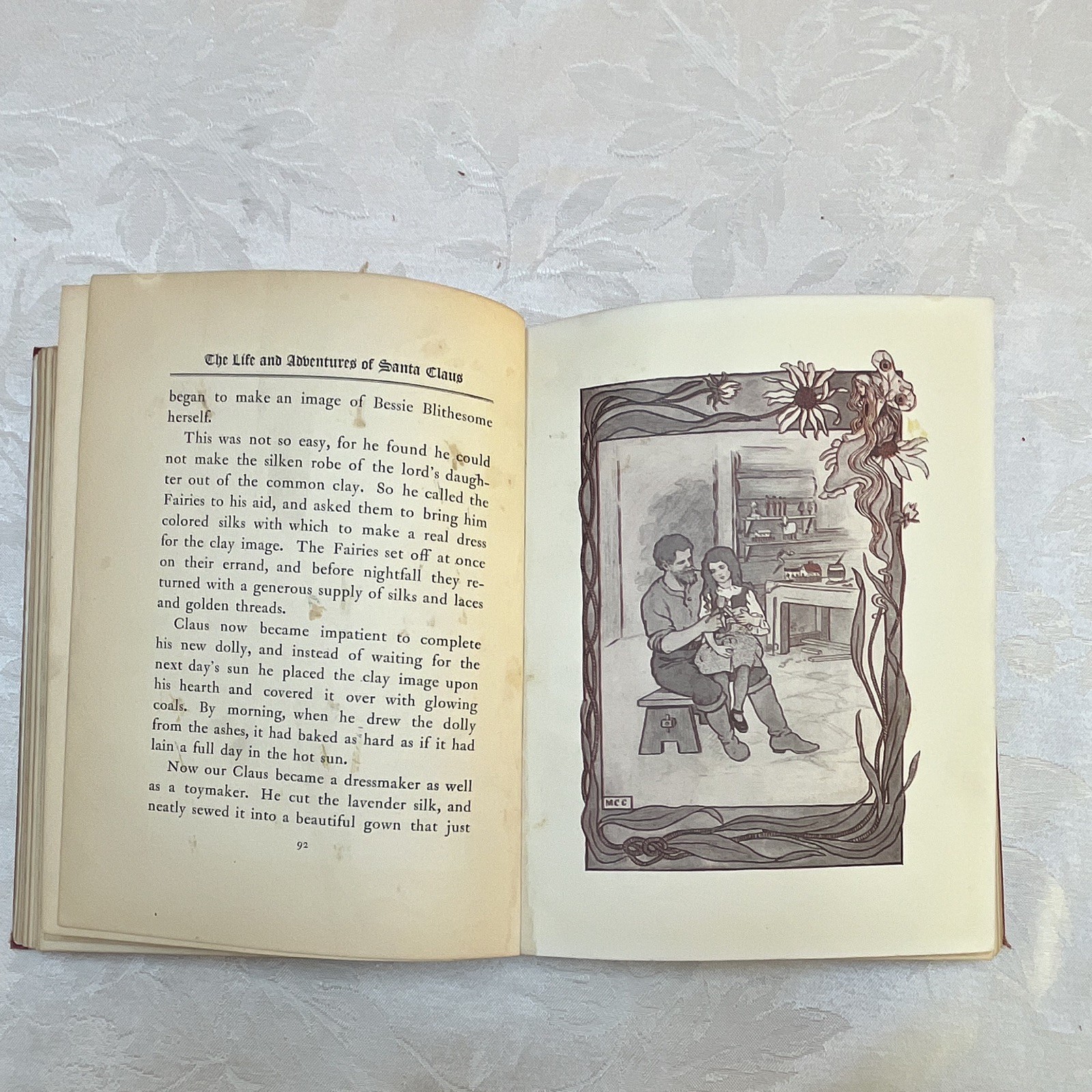 Life and Adventures of Santa Claus by L. Frank Baum (Oz) first edition 1902 Xmas