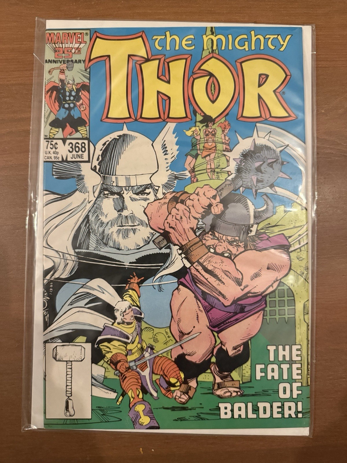 The Mighty Thor #368 “The Fate of Balder!” Marvel Comics 1986