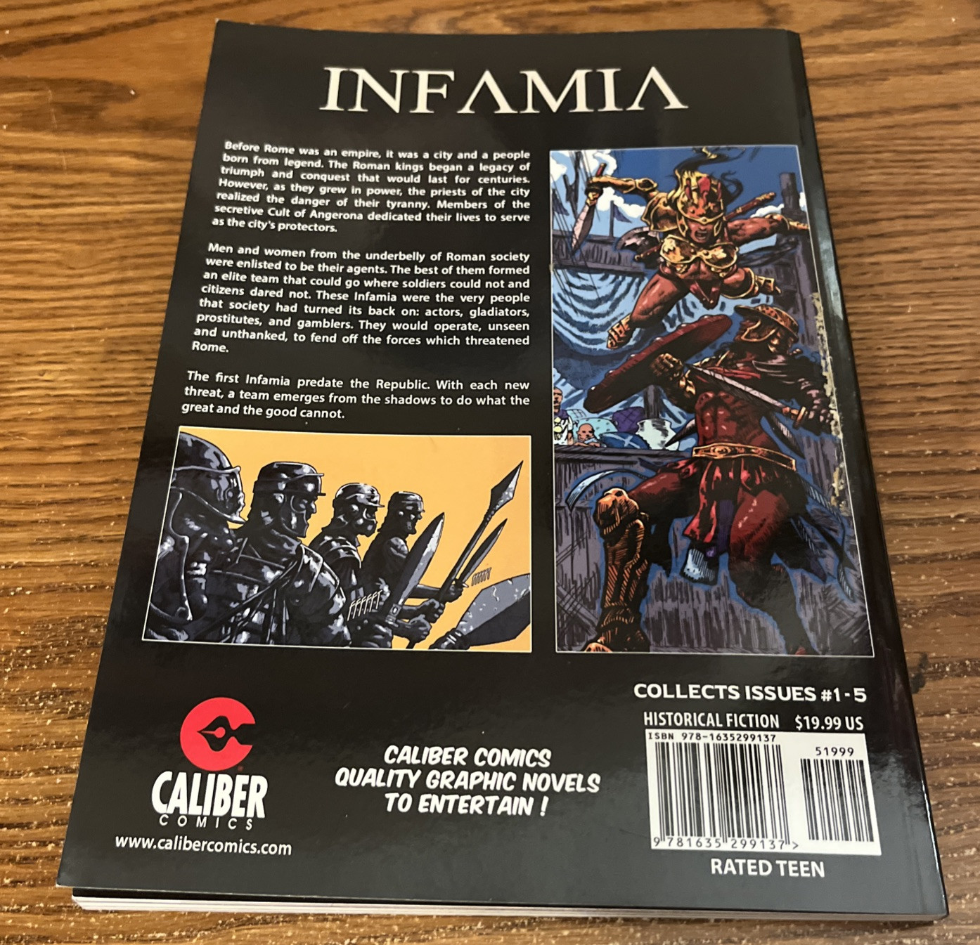 Infamia by Angusson, Daniel [Paperback, 108 pages]