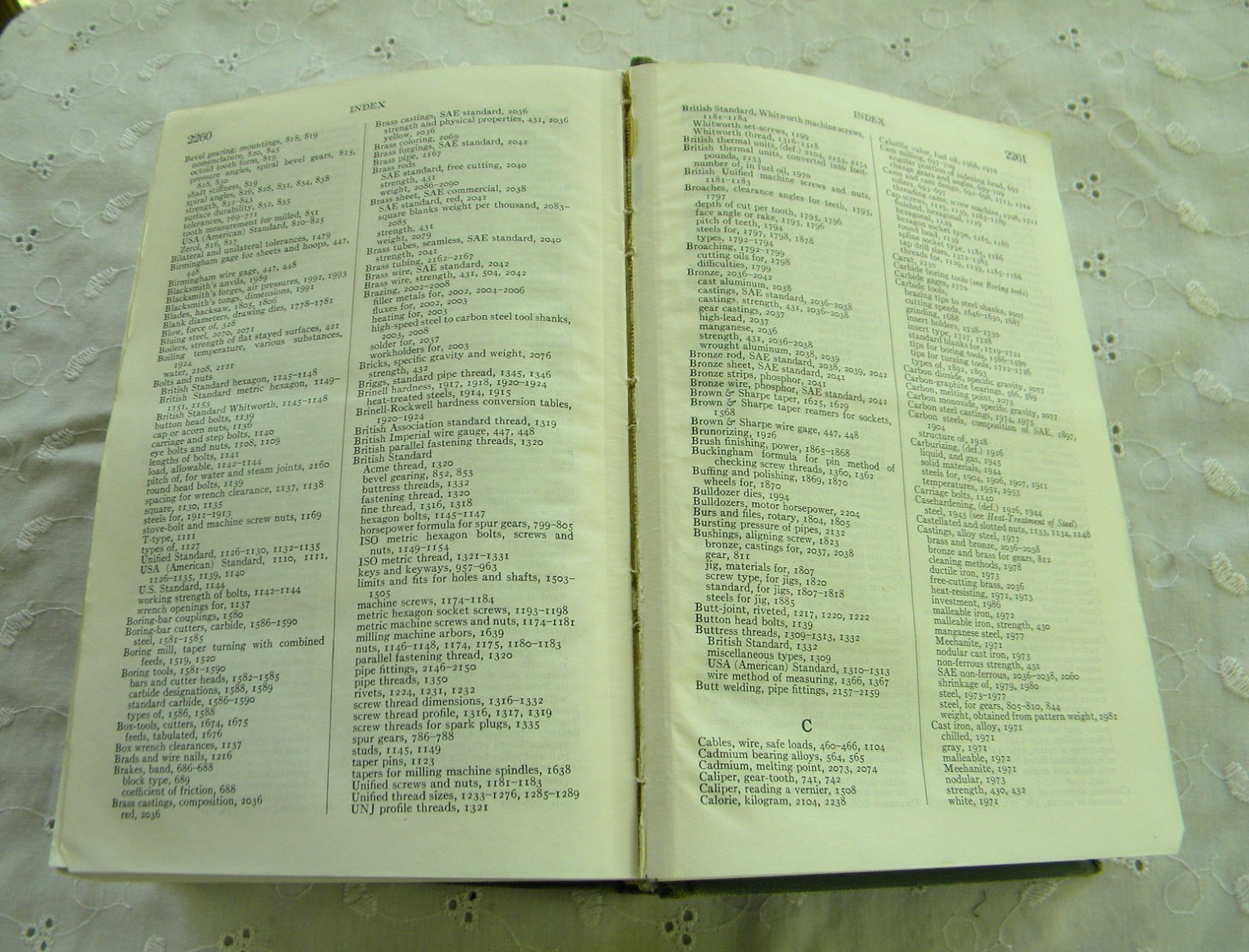Machinery’s Handbook Eighteenth Edition HC 1968 Oberg & Jones Industrial Press
