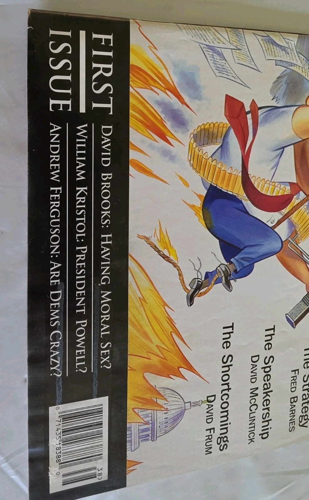 Historic First Issue – The Weekly Standard Magazine – Sept 18, 1995 – Near Mint