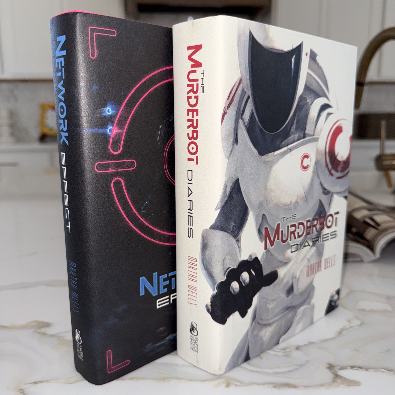 Martha Wells Murderbot & Network Effect Subterranean Press Hardcover signed 1st