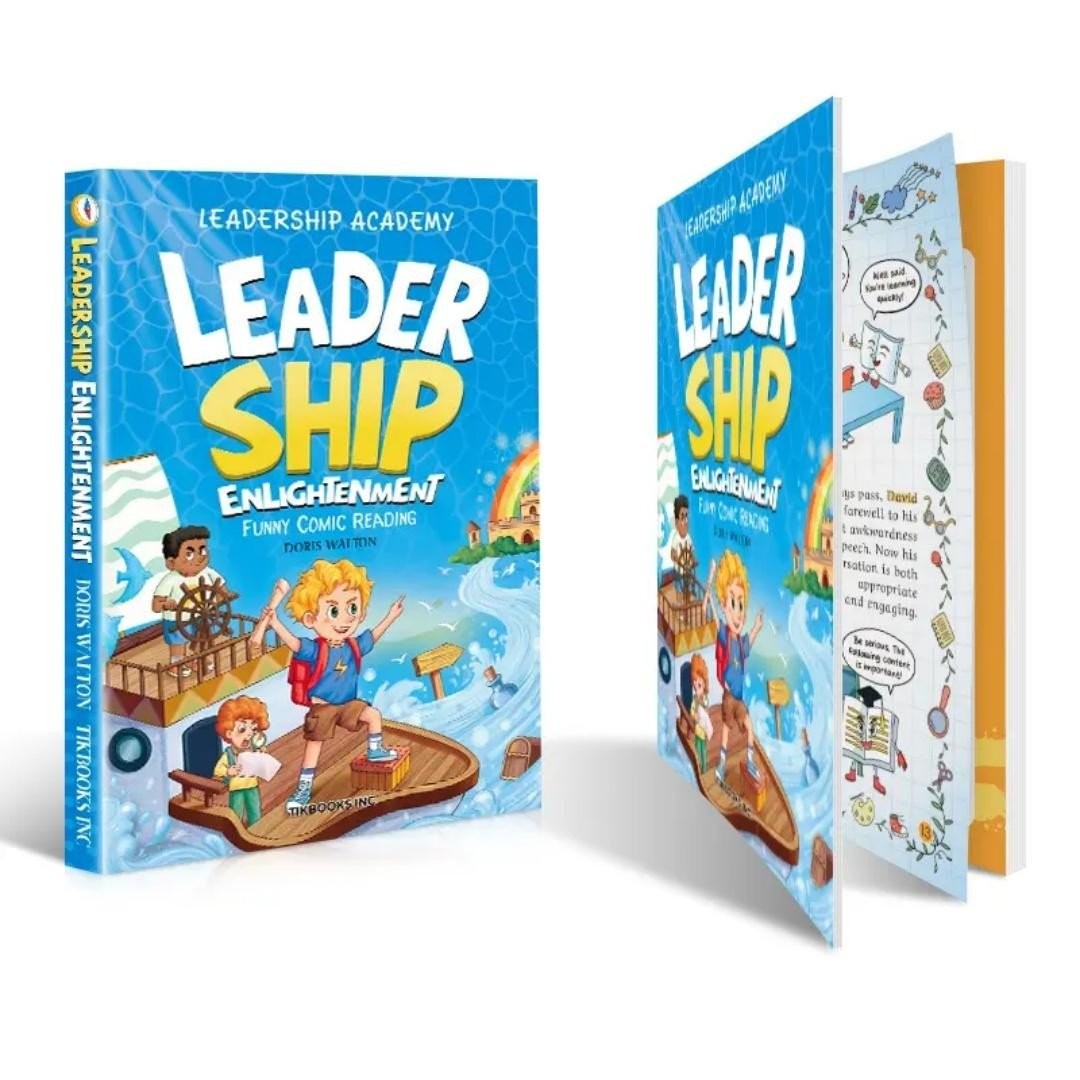 Leadership Academy -Leadership Enlightenment Funny Comic Reading Book for Kid OY