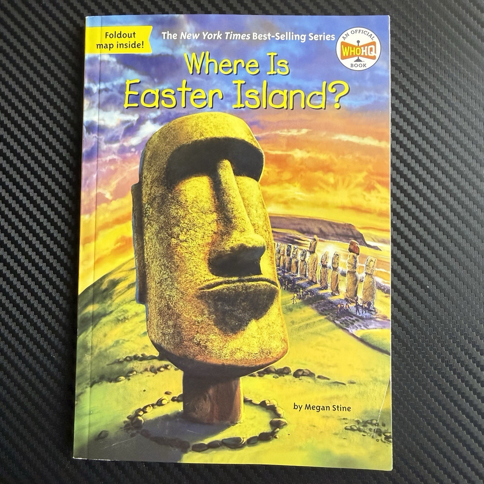 Where Is Easter Island? by Megan Stine Paperback, Penguin Workshop, Who HQ Ser.