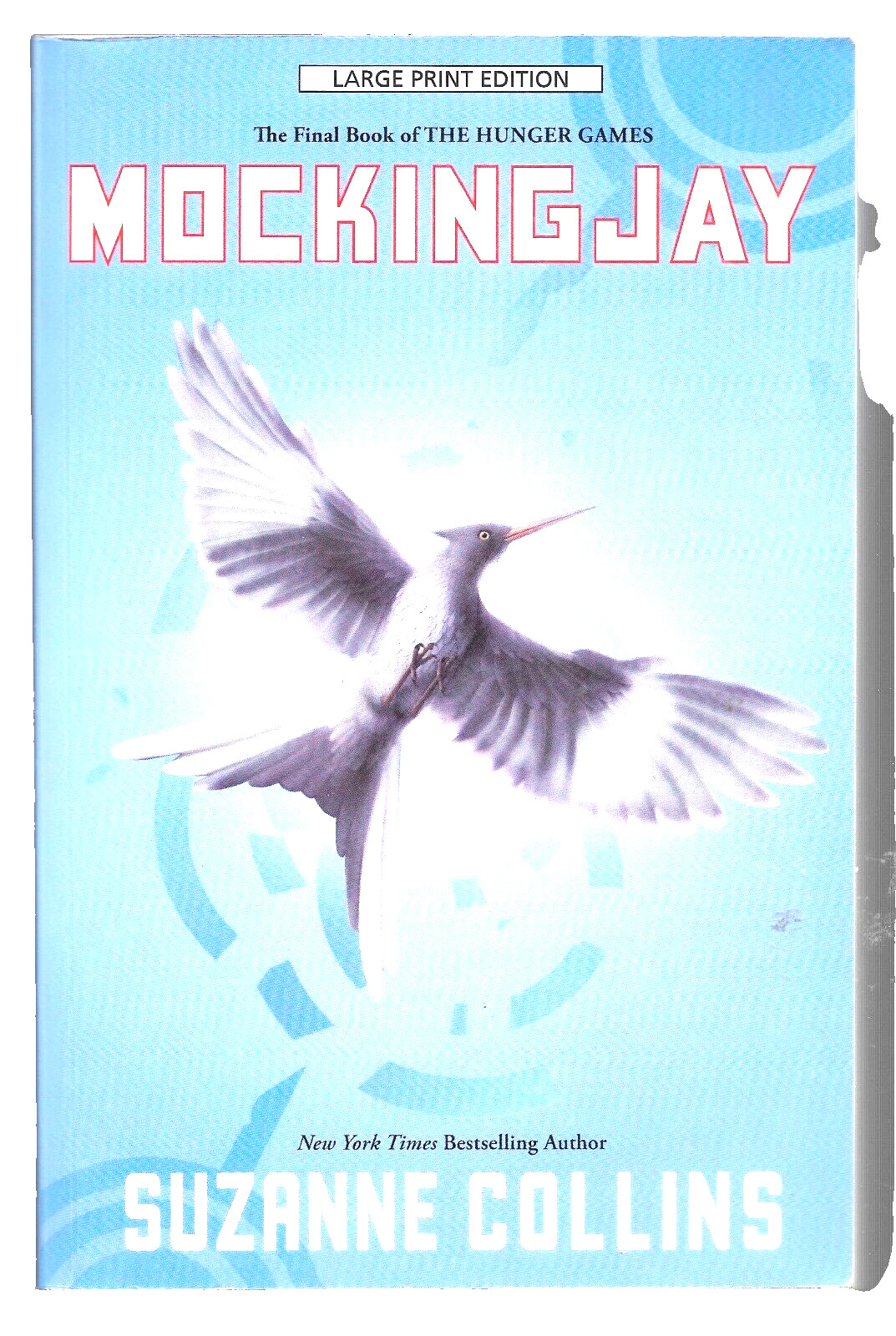 2012 Suzanne Collins Mockingjay Large Print Hunger Games Trade Paperback Book
