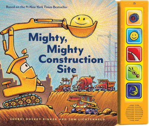 Mighty, Mighty Construction Site Sound Book – Board book – GOOD