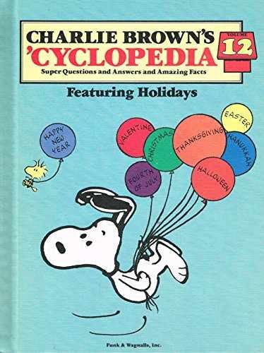 Charlie Brown’s ‘Cyclopedia, Vol. – Hardcover, by Charles M. Schulz – Very Good