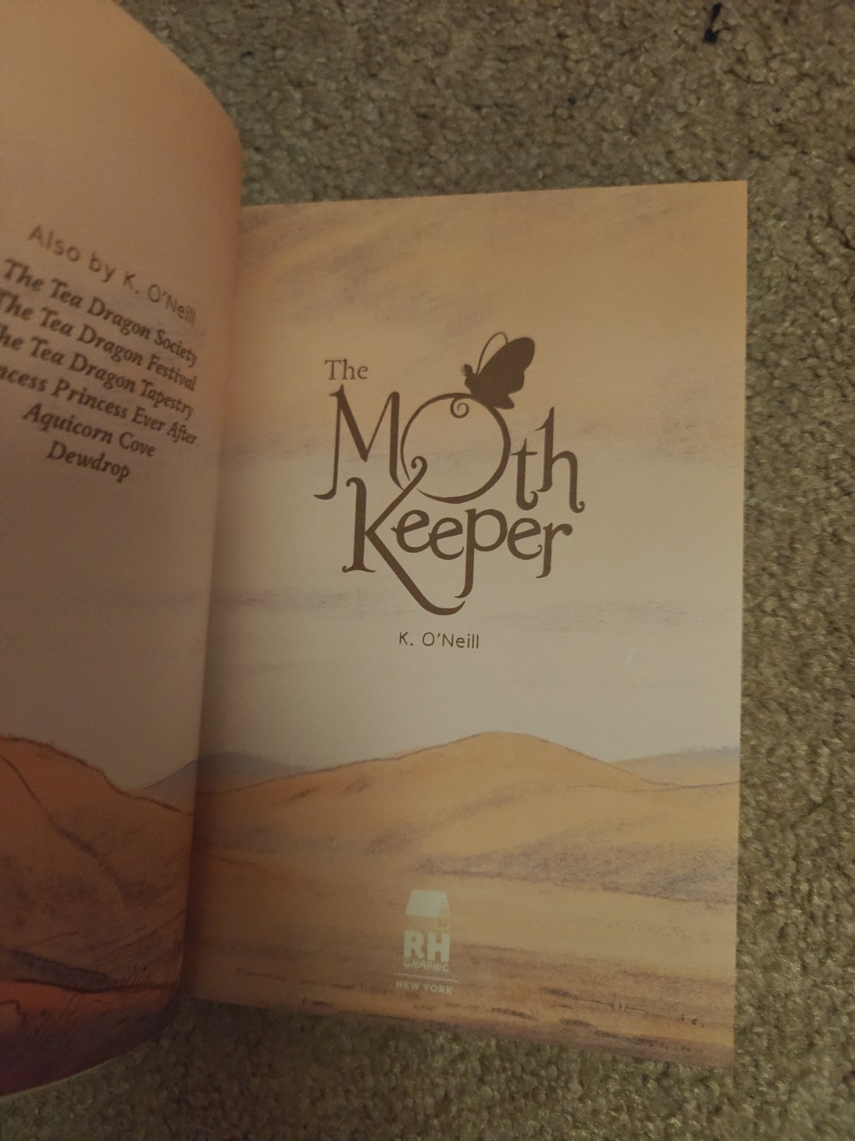 Moth Keeper : (a Graphic Novel) by K. O’Neill (2023, Trade Paperback)