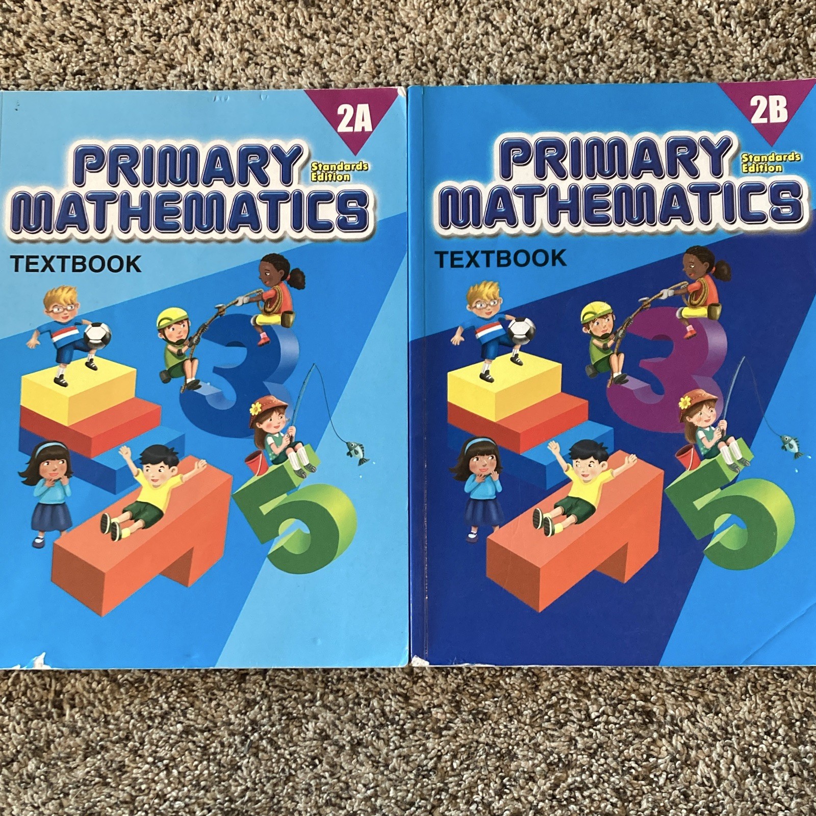 Marshall Cavendish Primary Mathematics Std Ed 2A/2B + HIG + Extra Practice 2