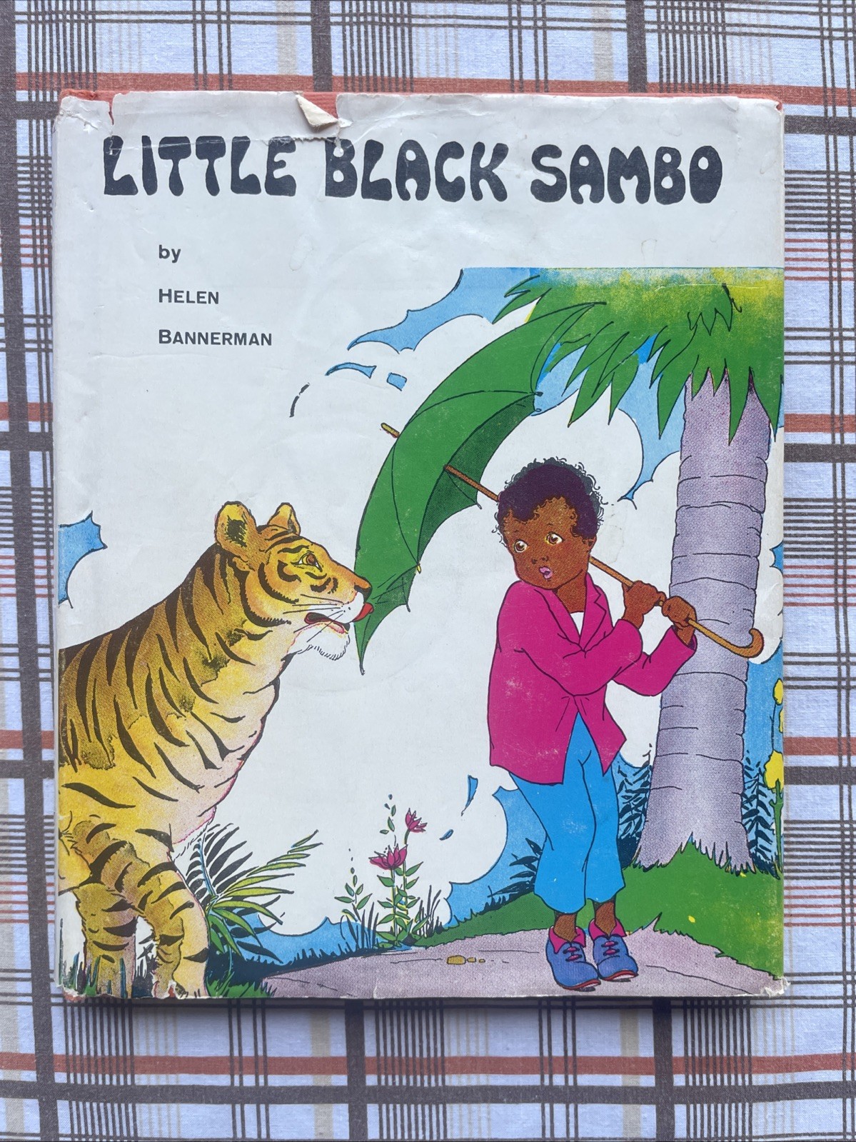 Little Black Sambo by Helen Bannerman (1972 VTG Platt & Munk HCDJ Illustrated)