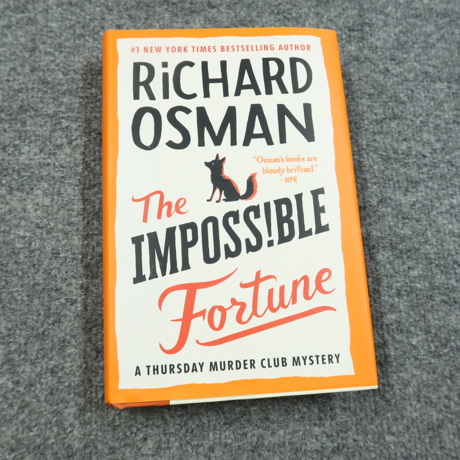 The Impossible Fortune: A Thursday Murder Club Mystery Hardcover Richard Osman