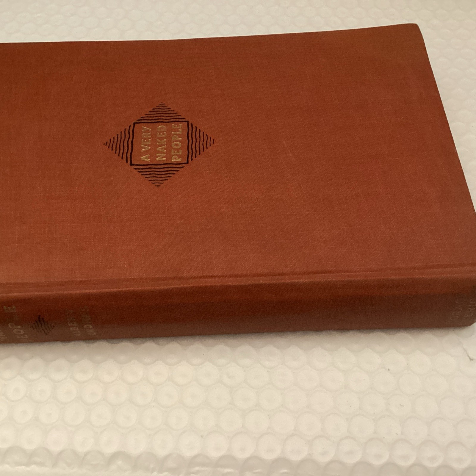 1929 1st EDITION A Very Naked People. Londres French Colonization of Africa HC
