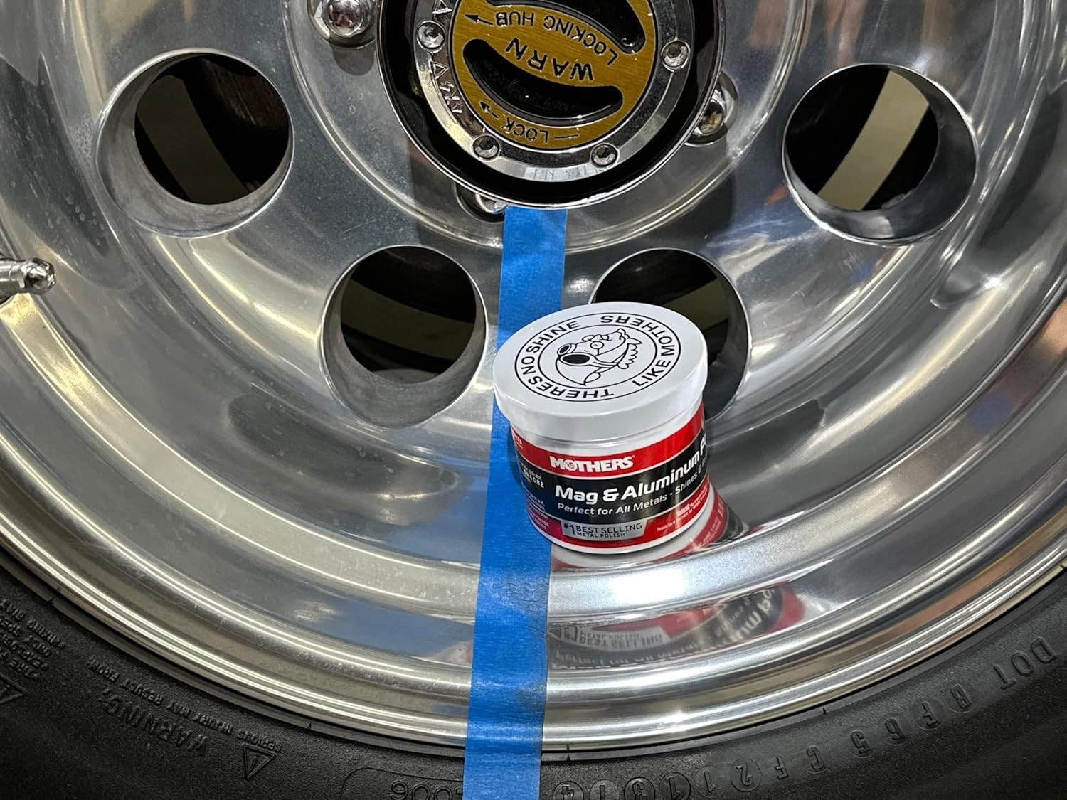 Mag & Aluminum Polish, 5 Oz. — Brilliant Shine, Easy to Use, for All Uncoated &