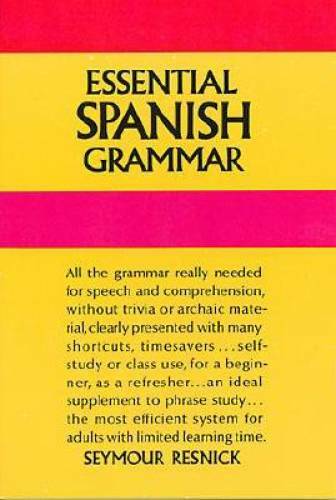Essential Spanish Grammar (Dover Language Guides Essential Grammar) – GOOD