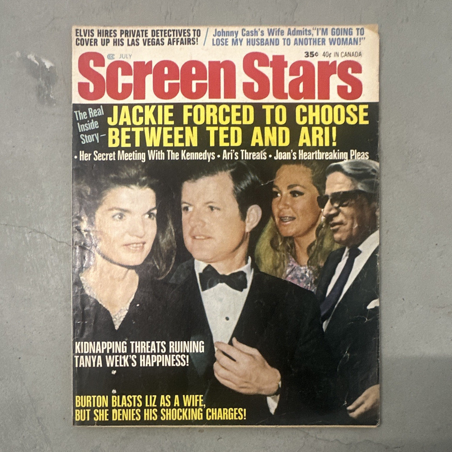 Screen Stars July 1969 Issue 7 Illustrated English Celebrity Entertainment