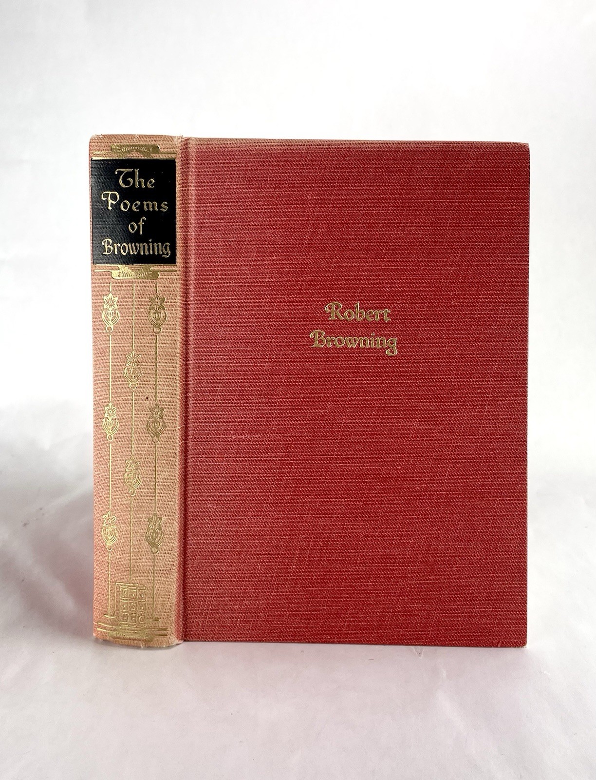Antique 1932 THE POEMS OF ROBERT BROWNING Black’s Readers Service Hardcover